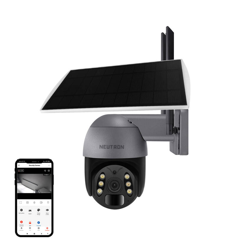 Neutron NTL-PT-10-4GWOS-3MP 3MP 4G Sim Kartlı Pan/Tilt IP Solar Kamera