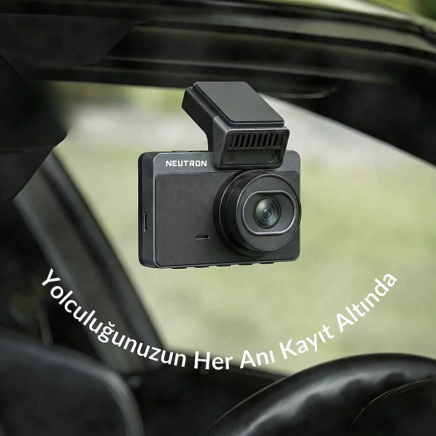 Neutron NTL-CC-02G-4K Çift Kameralı 4K Araç Kamerası, Wi-Fi ve Mobil Uygulama Destekli - 7