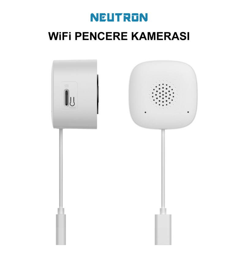 Neutron NTL-IP15GS-3MP Manyetik Yapışkanlı 3MP Kablosuz Pencere Kamerası, Karavan Kamerası - 6