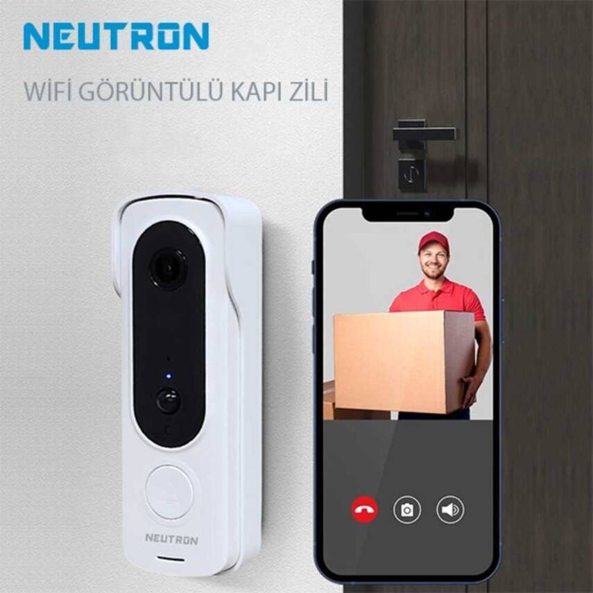 Neutron Wifi Görüntülü Kapı Zili